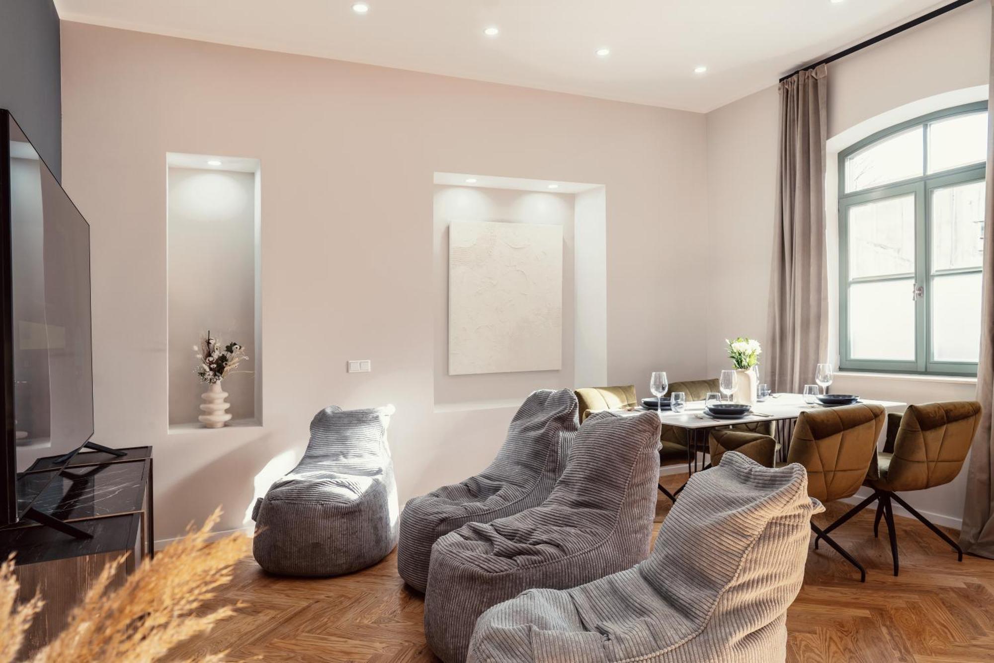 New Luxus Suite I Two Kingbeds I Center Augsburg Dış mekan fotoğraf
