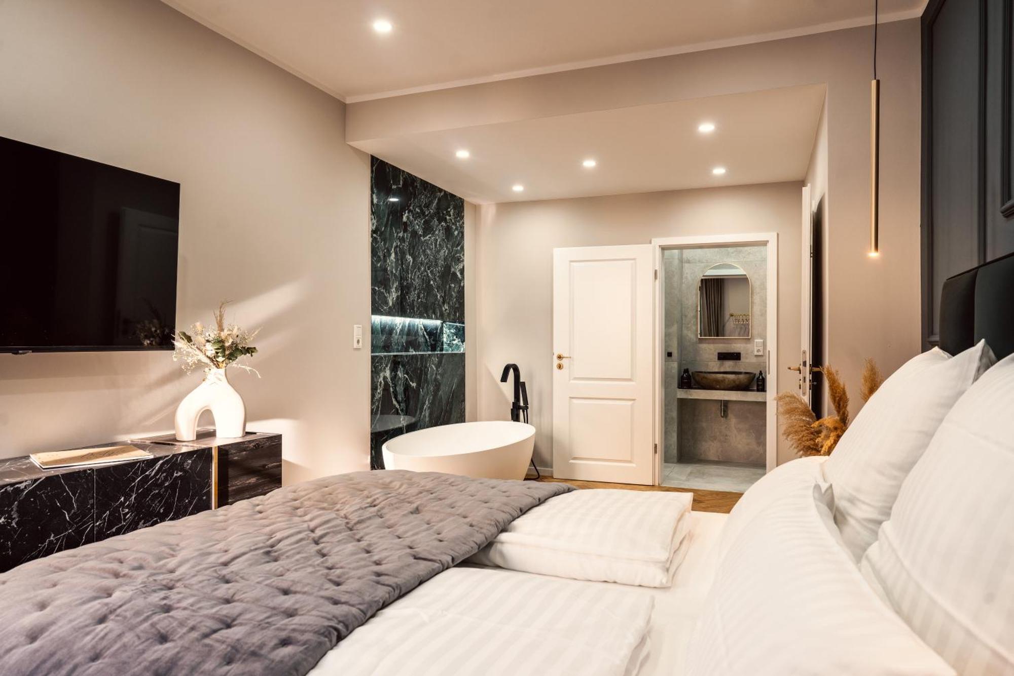 New Luxus Suite I Two Kingbeds I Center Augsburg Dış mekan fotoğraf